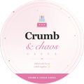 Crumb & Chaos Cakes logo